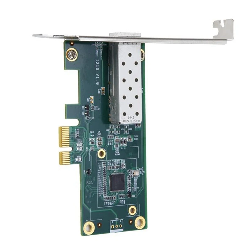 PCI-E Серверная сетевая карта гигабитная оптоволоконная чип I210 бездисковая ESXI