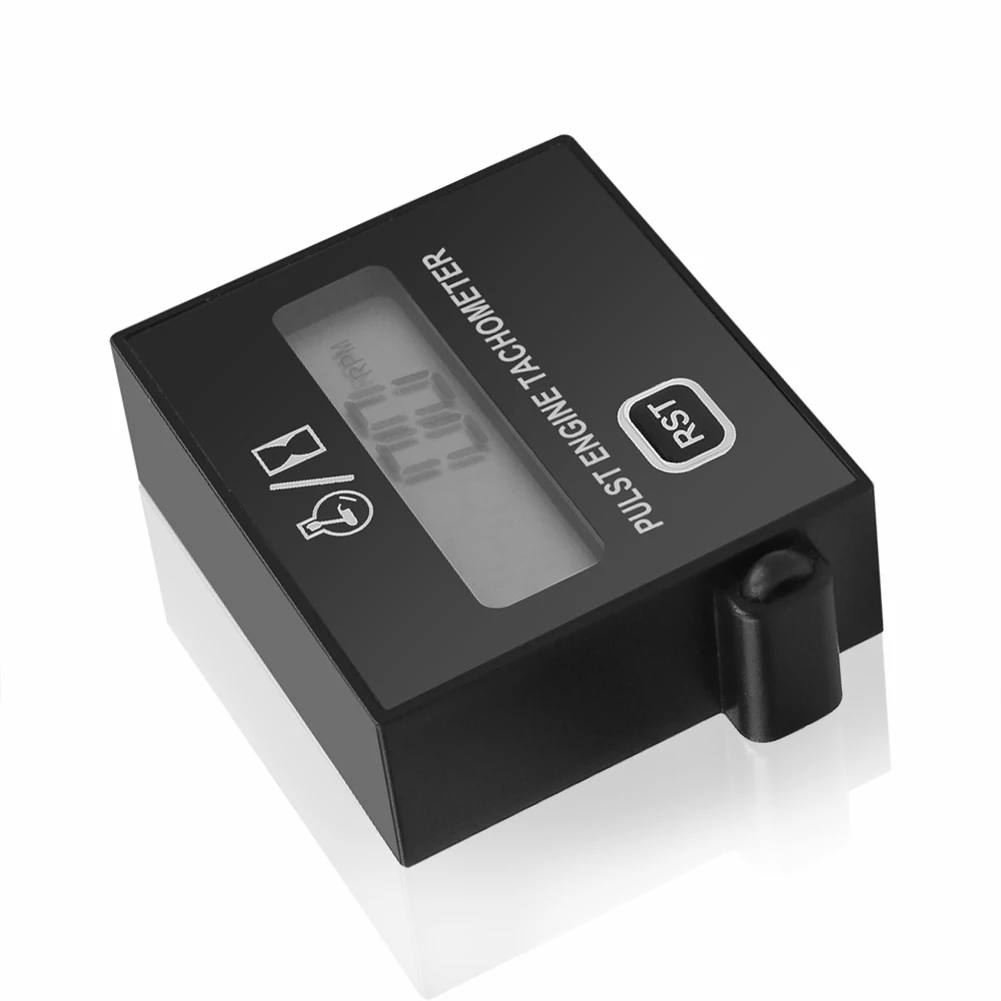 

Motorcycle Digital Tachometer Reset Function Programmable Maintenance Time Digital Display Inductive Pulse Speed Tachometer