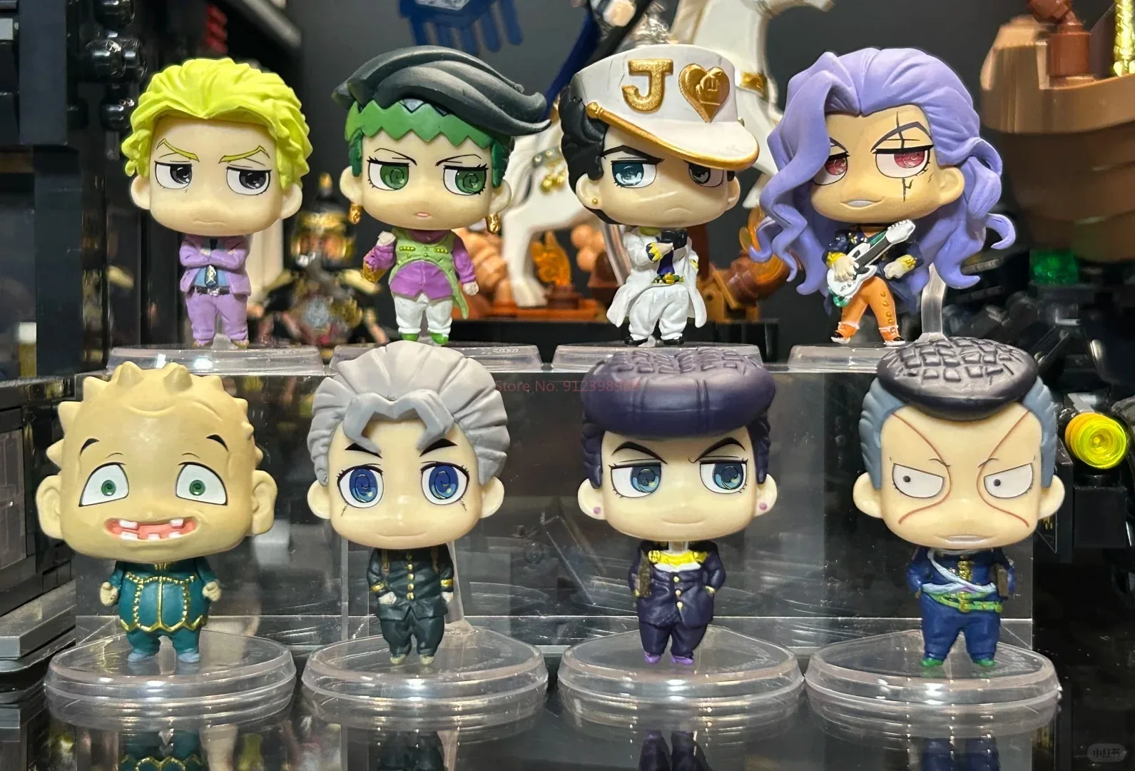 Bandai натуральная фигурка JoJo's Bizarre Adventure Kujo Rohan Kishibe Yoshikage Akira Gashapon Ball настольный орнамент оригинал (art.: 3920d4aed8dec) - 3920d4aed8dec