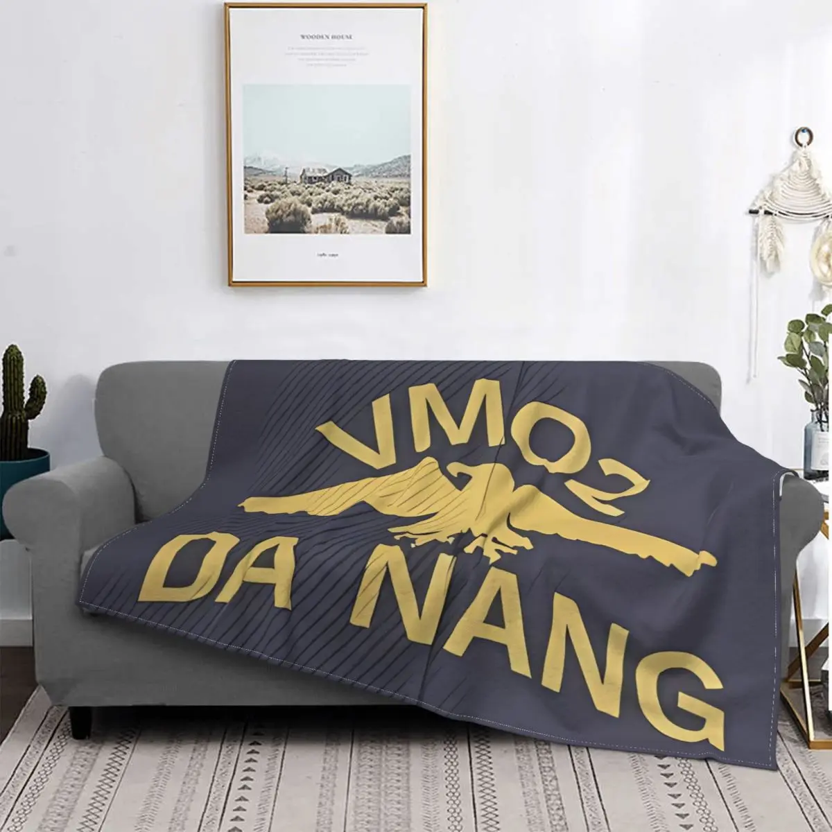 Ультрамягкое Флисовое одеяло с микрофоном Magnum PI VM02 дизайн данан 2024