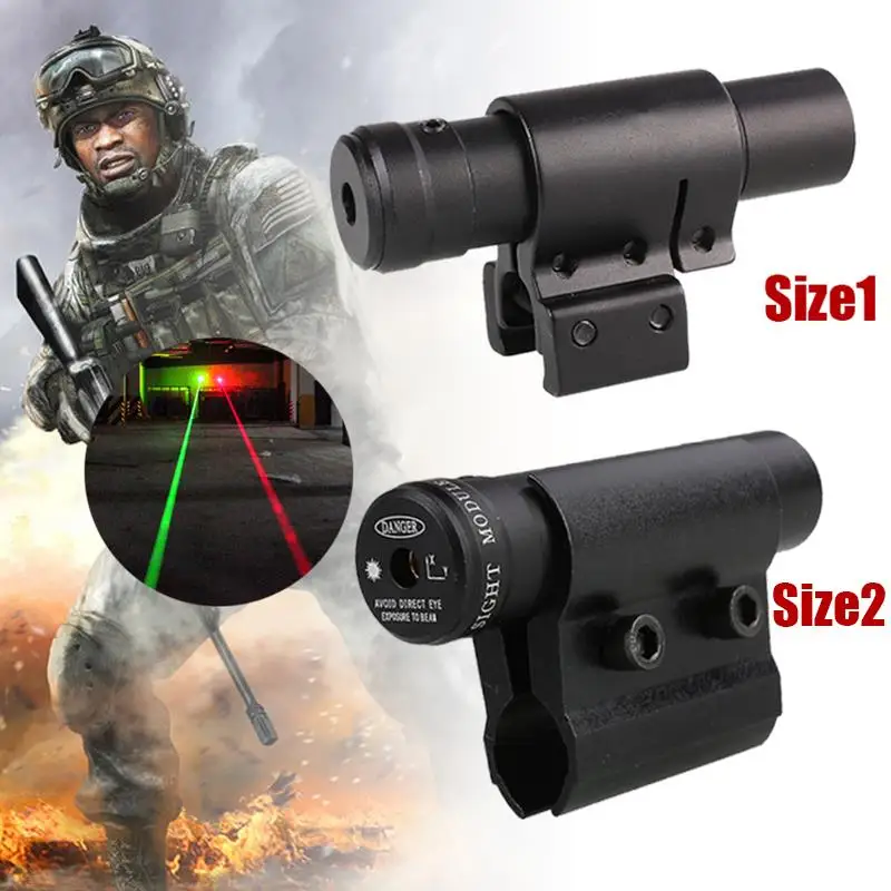 

Red Laser Sight with 20mm/11mm Rail Mount Laser Dot Sight Tactical Hunting Optical Collimator Sight Professional Accessories