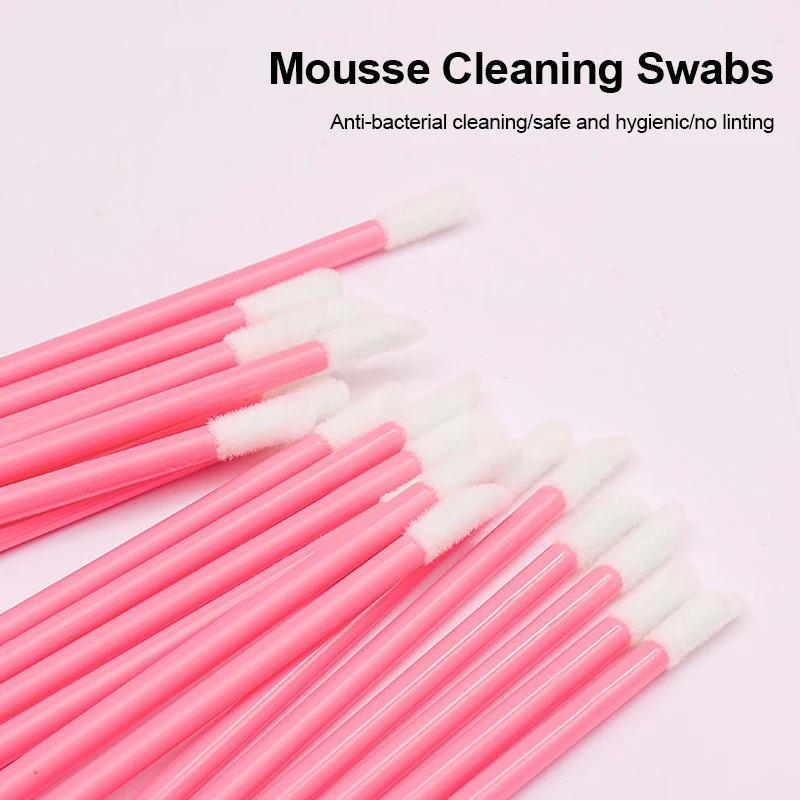 100 шт. одноразовые кисти для макияжа блеска губ помада палочки аппликатор полые