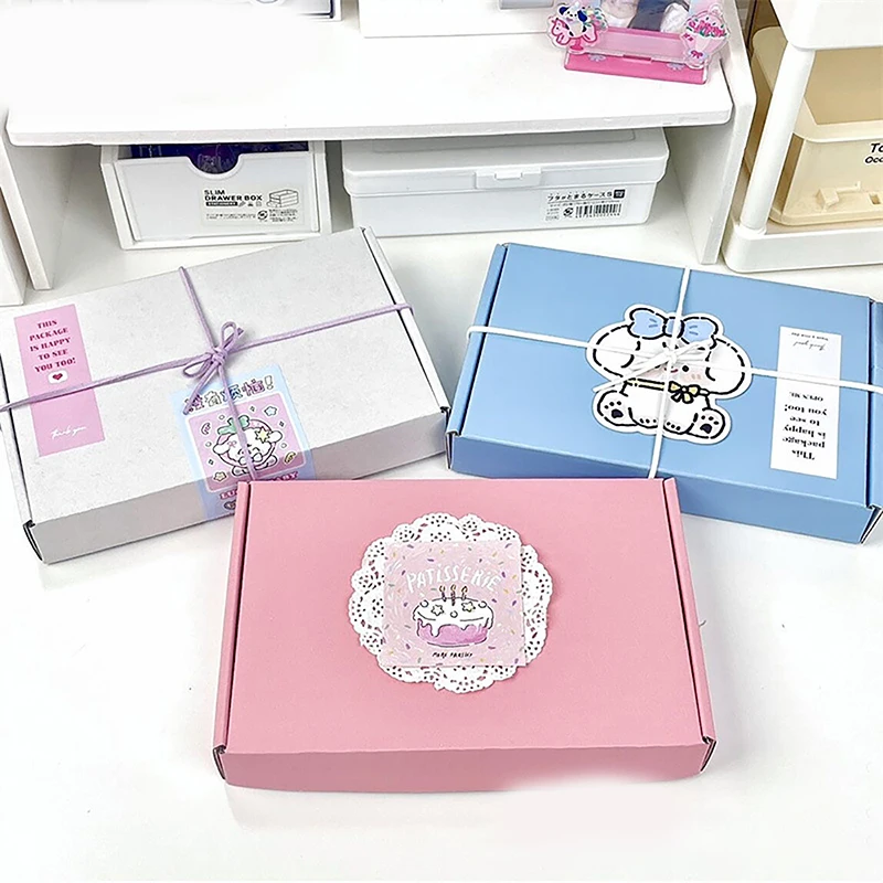 Es Cardboard Corrugated Mailer Boxes For Packaging Craft Gifts Giving Products For Small Business Wedding Party