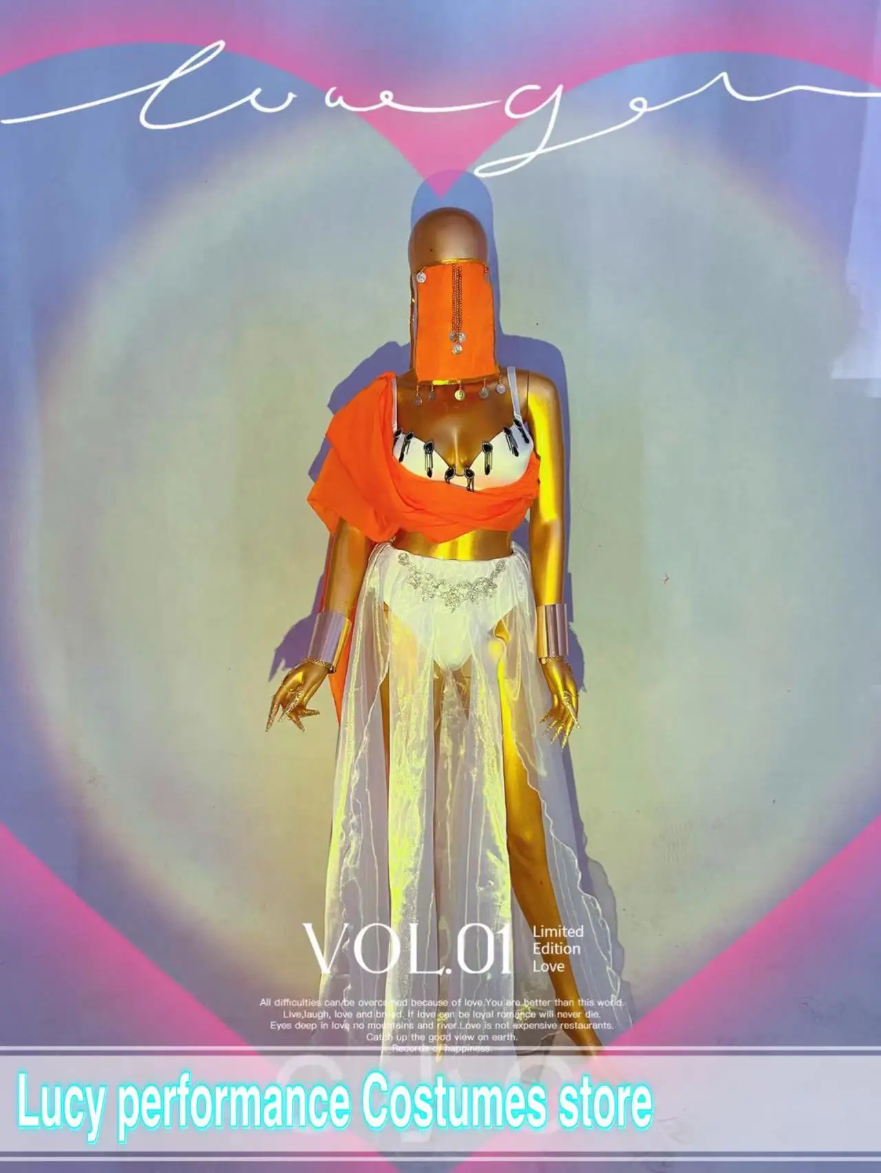 

Роскошный фатиновый светильник высокого класса для бара, костюм в экзотическом стиле, одежда для свинцовых танцев, одежда для ночного клуба, группа в, танцевальная команда DS