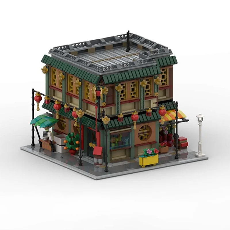 2174 шт. MOC Семейное воссоединение, модульная модель, строительные блоки, рождественские подарки, сборная игрушка, идея «сделай сам», кирпич для детей на день рождения (art.: 3920d3366ef07) - 3920d3366ef07