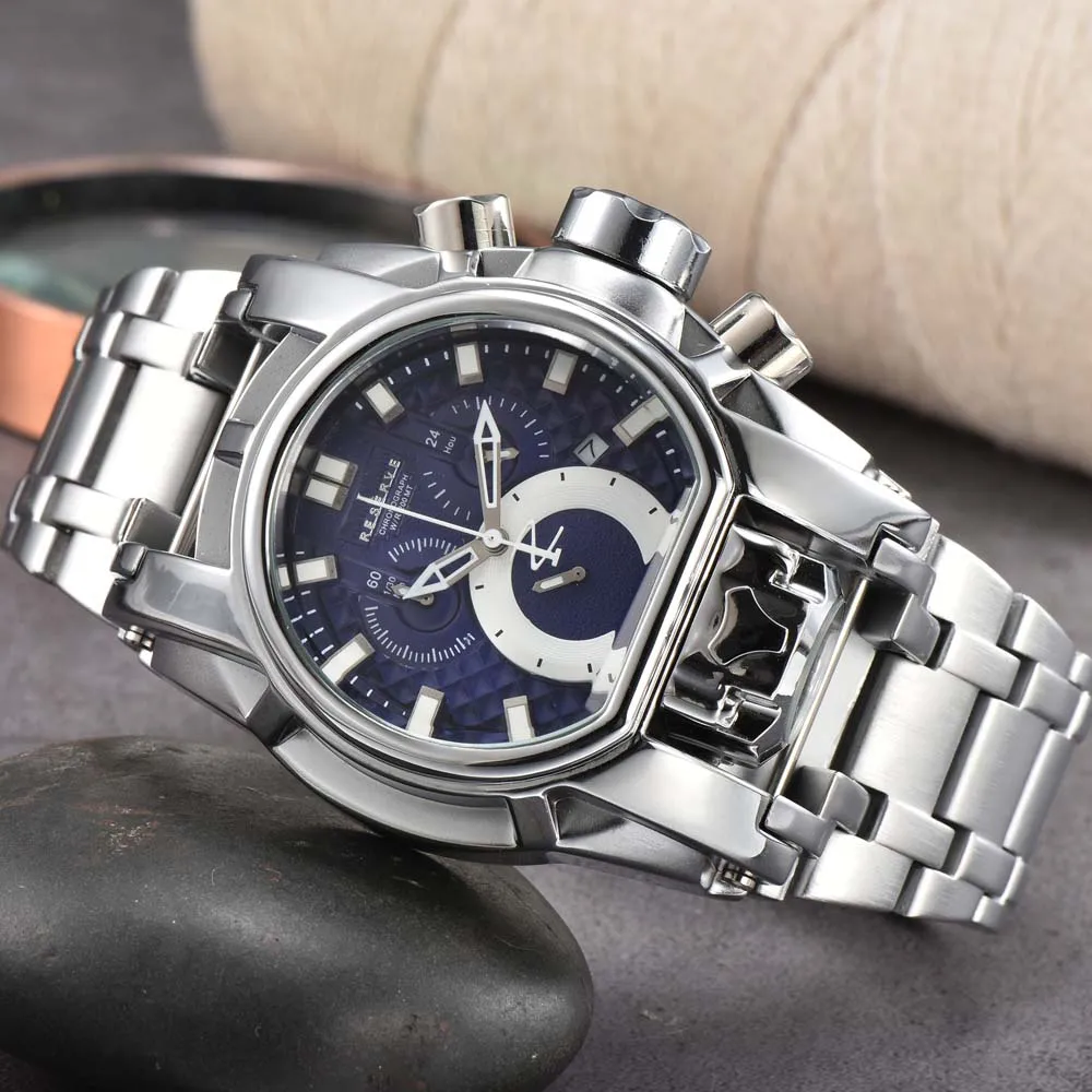 

2023 New Undefeated Reserve Bolt Zeus Mens Watches Multifunction Chronograph Invincible Watch Steel Invicto AAA Original Clocks