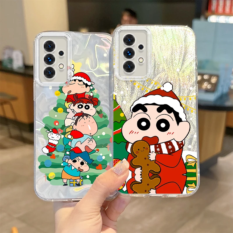 Новый чехол для телефона C-Crayon Shin-chans Samsung Galaxy A35 A34 A33 A32 A31 A30 A25 A24 A23 A22 A21 A20 A16 A15 A06 с