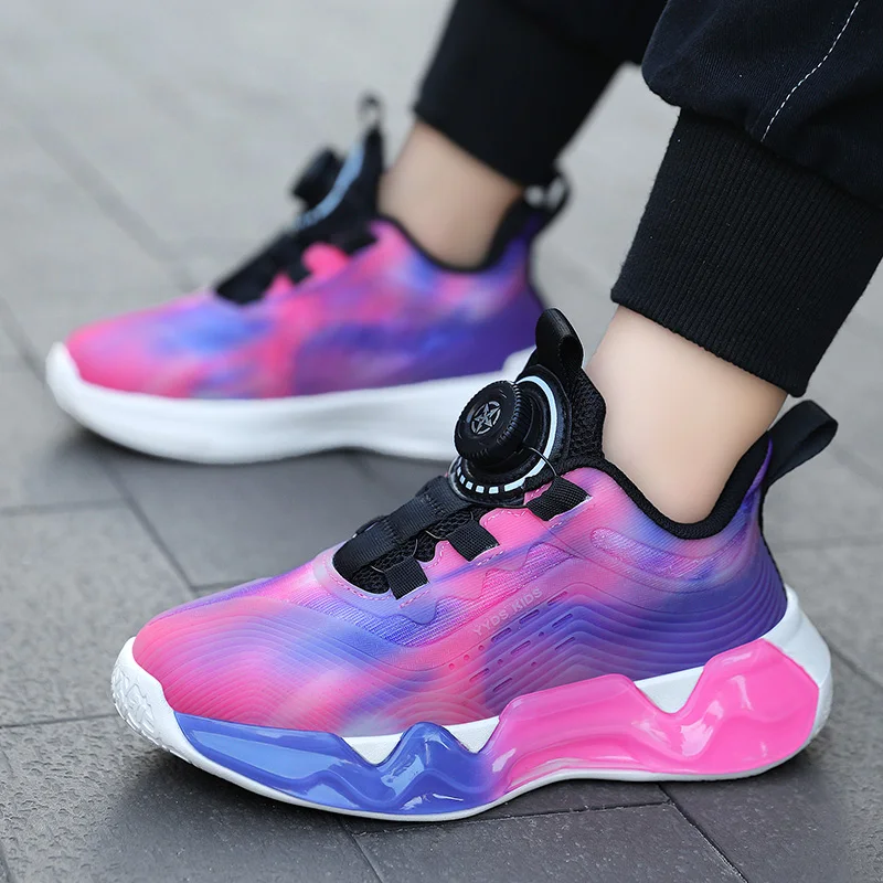 Mesh Kids Sneakers Lightweight Children Shoes Casual Breathable Boys Sports Shoes Non-slip Girls Sneakers Zapatillas