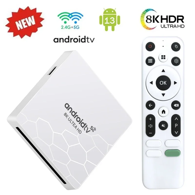 Android 13 TV Box Q96 OHP 8K 8 ГБ OTA HISILICON 3798M Четырехъядерный 4G 5G Двухдиапазонный WIFI Медиаплеер