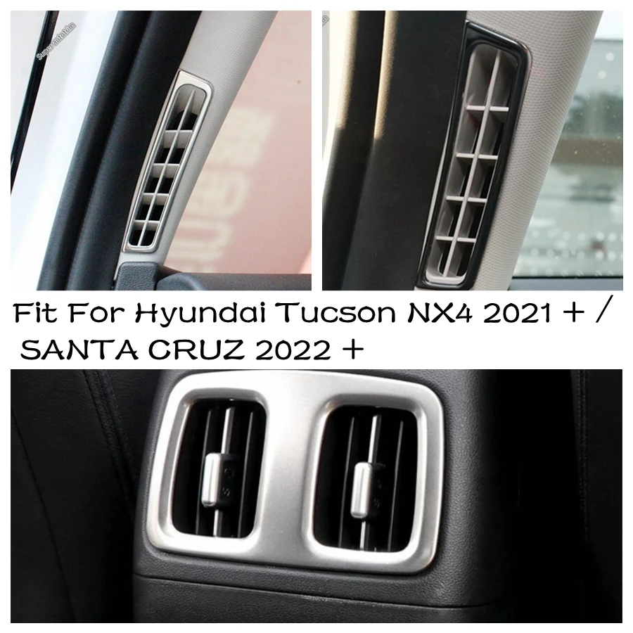 

Armrest Box Air Conditioning Vent Frame Pillar A AC Outlet Cover Trim For Hyundai Tucson NX4 2021 - 2023 / SANTA CRUZ 2022 2023