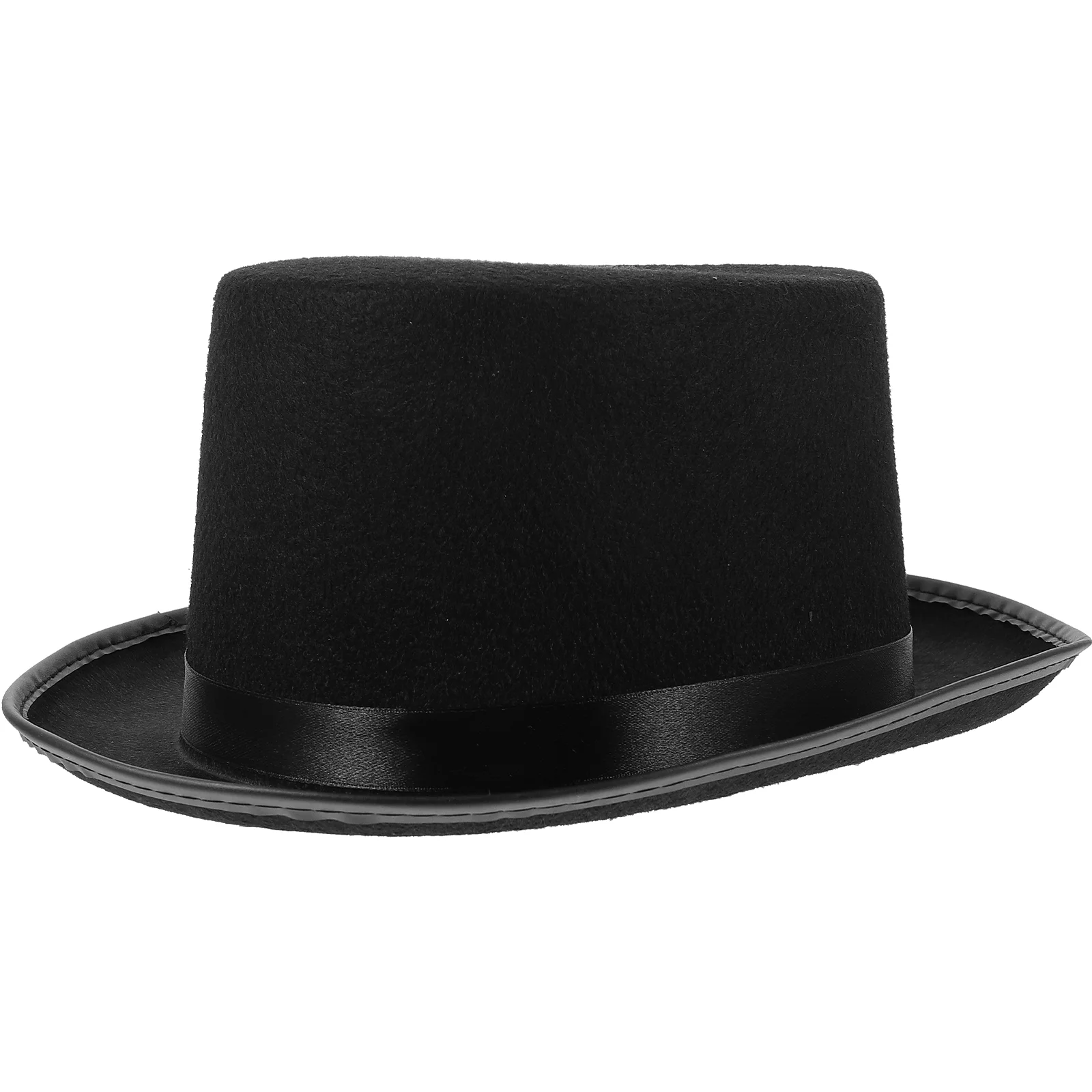 Вечерняя шляпа Кепка Федора Викторианские крутые шляпы Черные для заключения