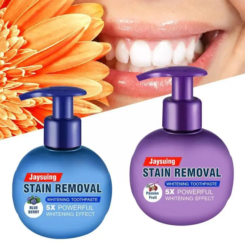 

220g Toothpaste Whitening Teeth Removal Stain Reduce Natural Tooth Remover Toothpaste Gumleeding Stain Care W7N4