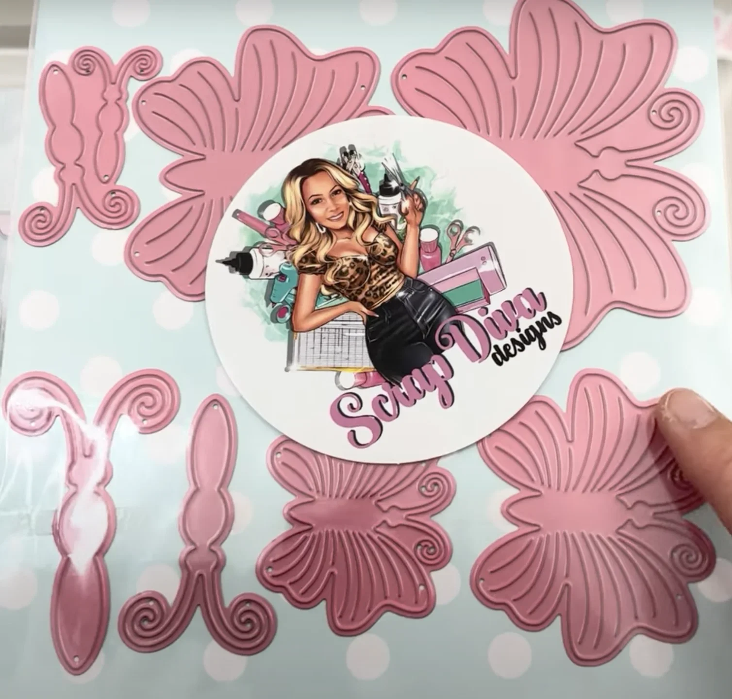 Металлические трафареты для скрапбукинга