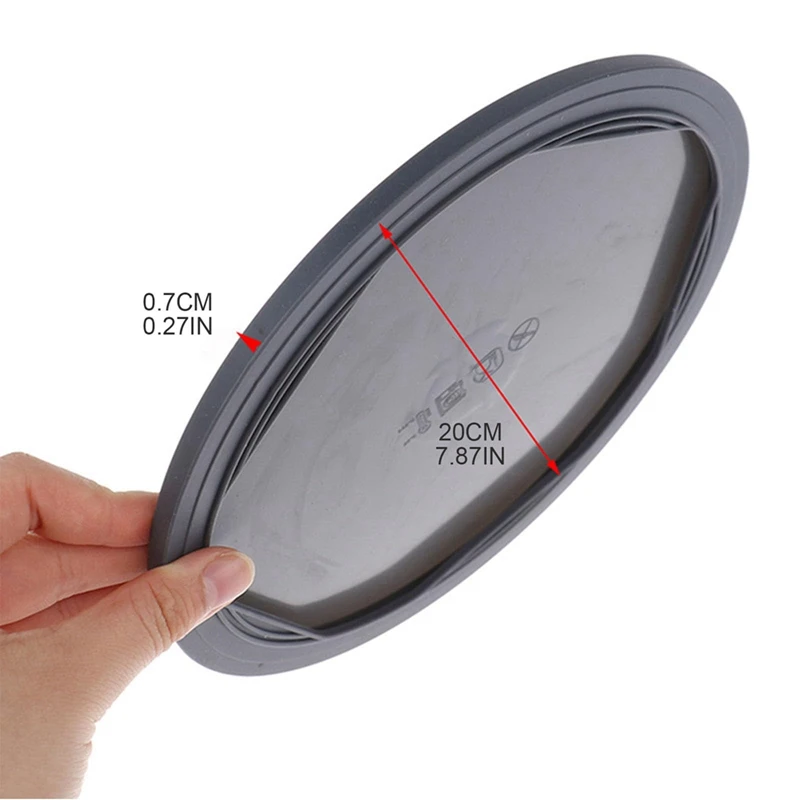 Силиконовая всасывающая крышка для кастрюли термостойкая Крышка микроволновой