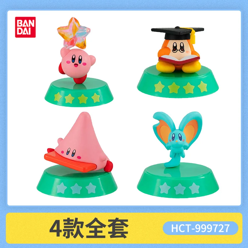 Фото BANDAI Kirby Explore Find Series Gashapon Toy Pink Devil Kirby Waddle Dee Фигурка Модель Детский Сюрприз Подарочные Украшения №5