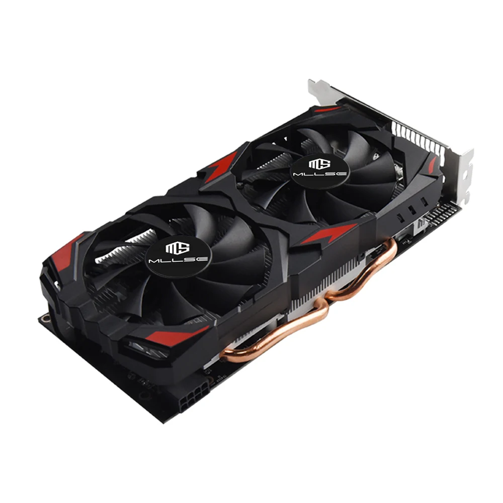 MLLSE графическая карта AMD RX 580 8 Гб игровая GDDR5 256Bit PCI Express 3 0 × 16 Radeon GPU компьютер