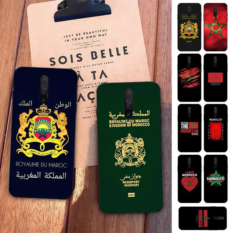 

Morocco Flag Passport Phone Case For Redmi 5 6 7 8 9 10 plus pro 6 7 8 9 A GO K20 K30 K40 pro plus F3 Fundas