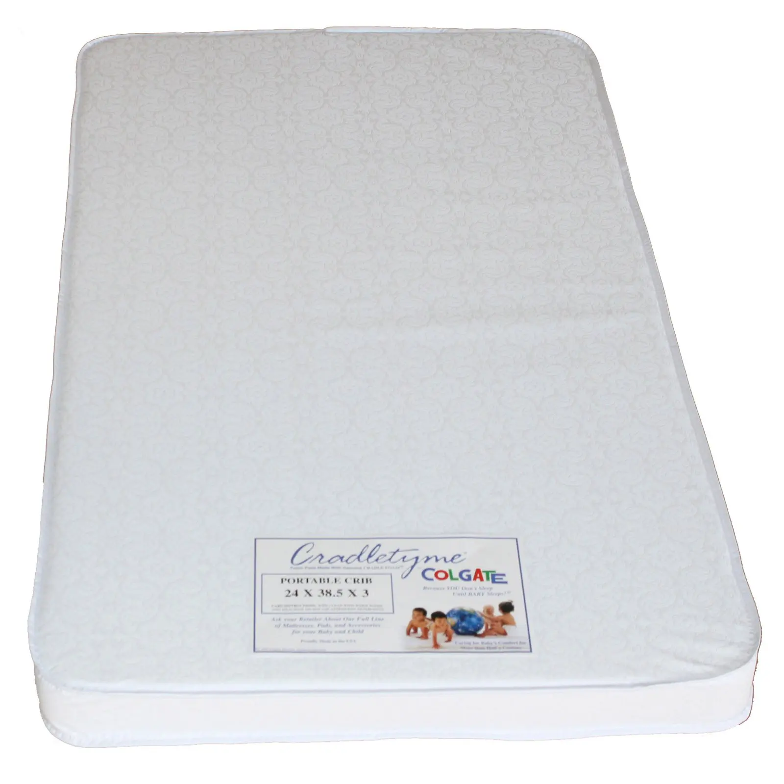 

free shipping 3 in. Portable Firm Foam Crib Mattress