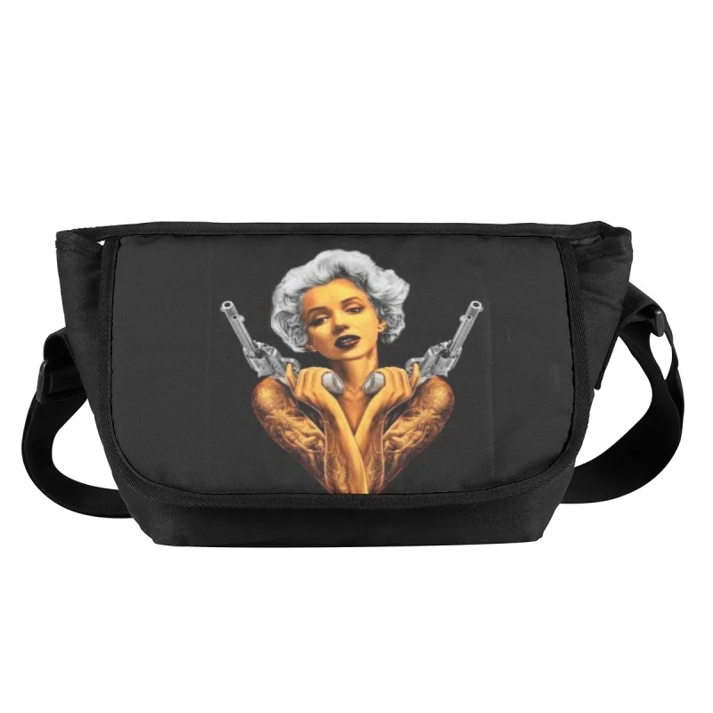 Marilyn Monroe Print Waist Bag Unisex Outdoor Crossbody Bags for Man Chest Belt Bag Travel Mobile Phone Bag Chest Pack Bolsillos