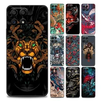 tokyo japanese art samurai honor case for 8x 9s 9a 9c 9x pro lite play 9a 50 10 20 30 pro 30i 20s6 15 soft silicone