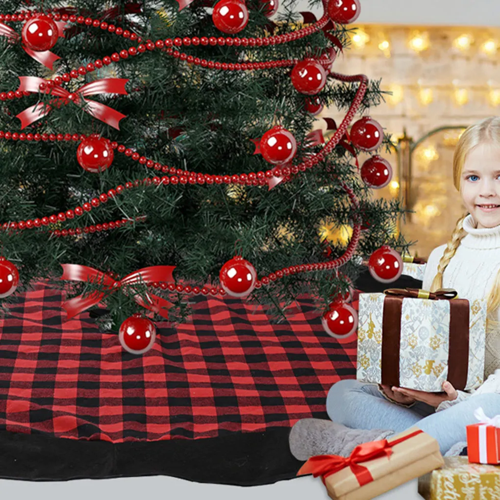 

Юбки на рождественскую елку, украшения для дома, диаметр 122 см