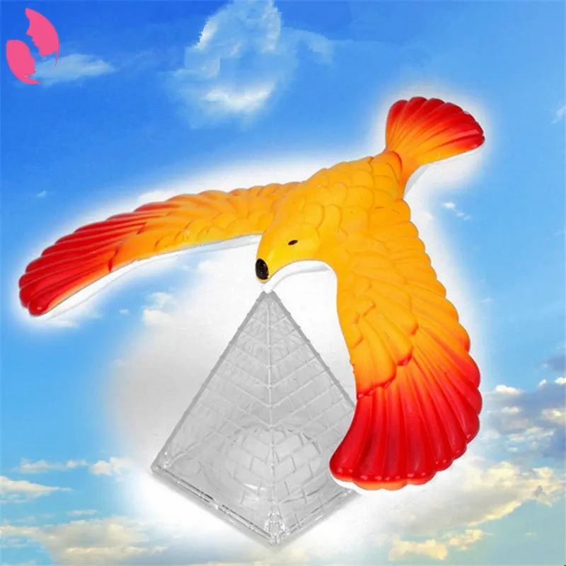 

High Quality Novelty Amazing Balance Eagle Bird Toy Magic Maintain Balance Home Office Fun Learning Gag Toy for Kid Gift 1pc New