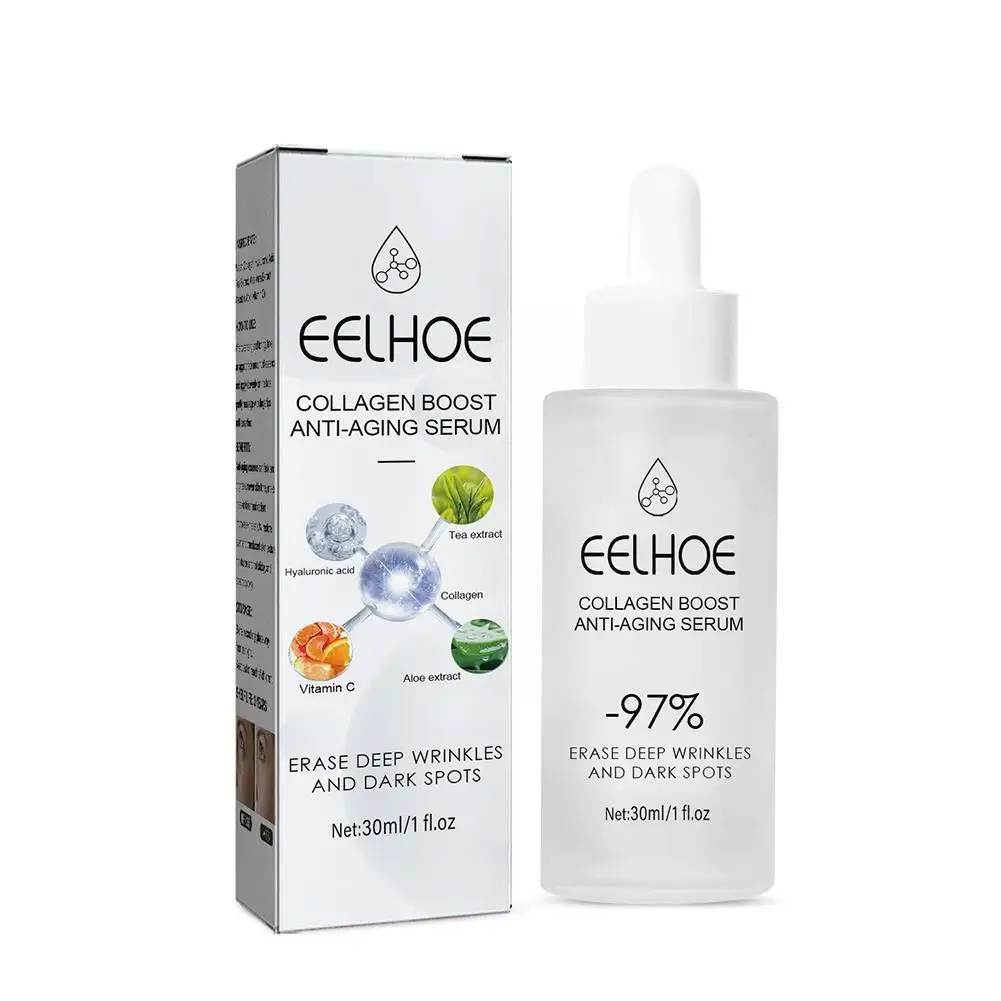

Collagen Anti Aging Serum Wrinkle Removal Firming Fade Lifting Fine Whitening Hyaluronic Facial Essence Lines Nourishing Ac X4U9