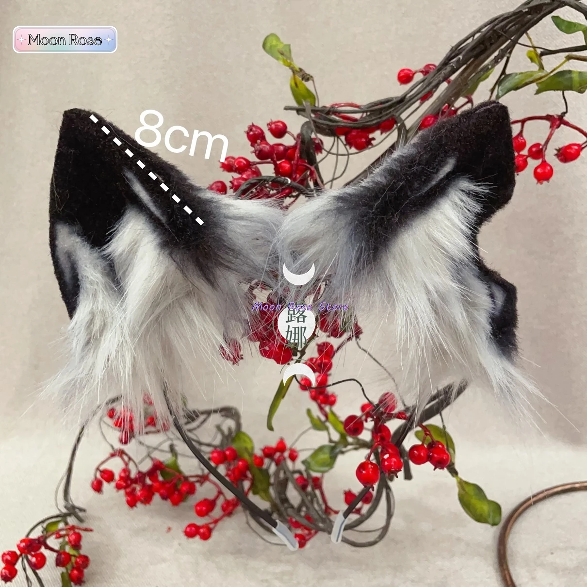 Новая ручная работа ники дикие судьи хопппс волчьи волки уши обруч для волос