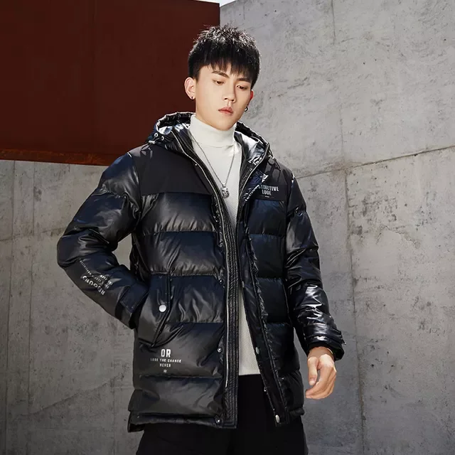 

2023New Brand Down Jacket Men Winter Warm Long Jacket Men Windproof Thick Hooded Windbreaker Coat Men Casual Fashion Parka Men