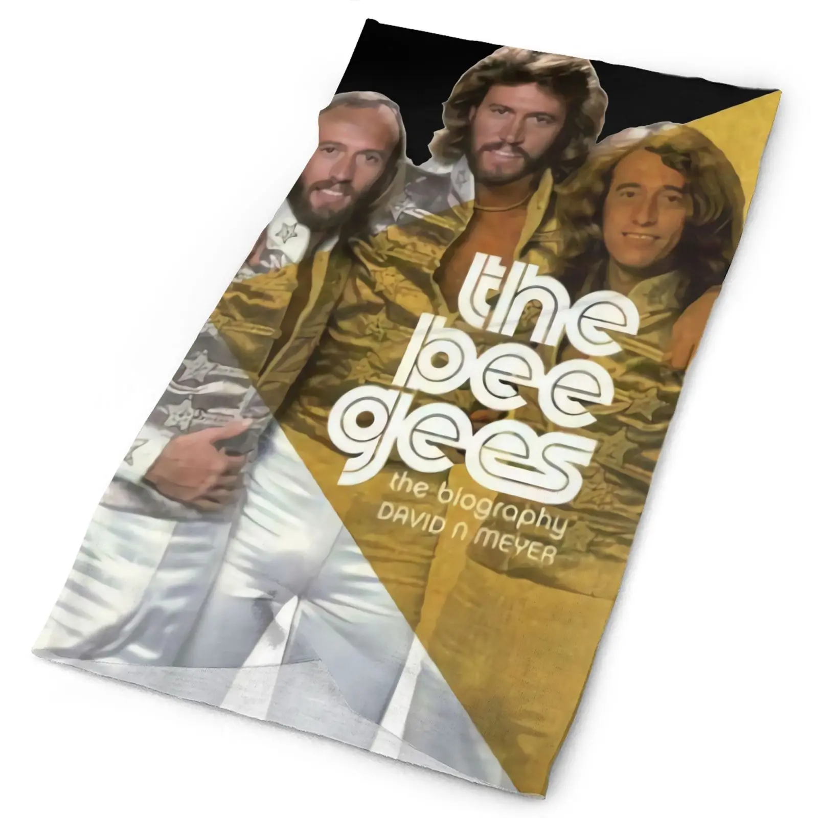 

Мужская бандана Bee Gees Band с рисунком, регулируемая Балаклава, для дискотеки, Лыжная маска, повязка на голову, шлем для лыж