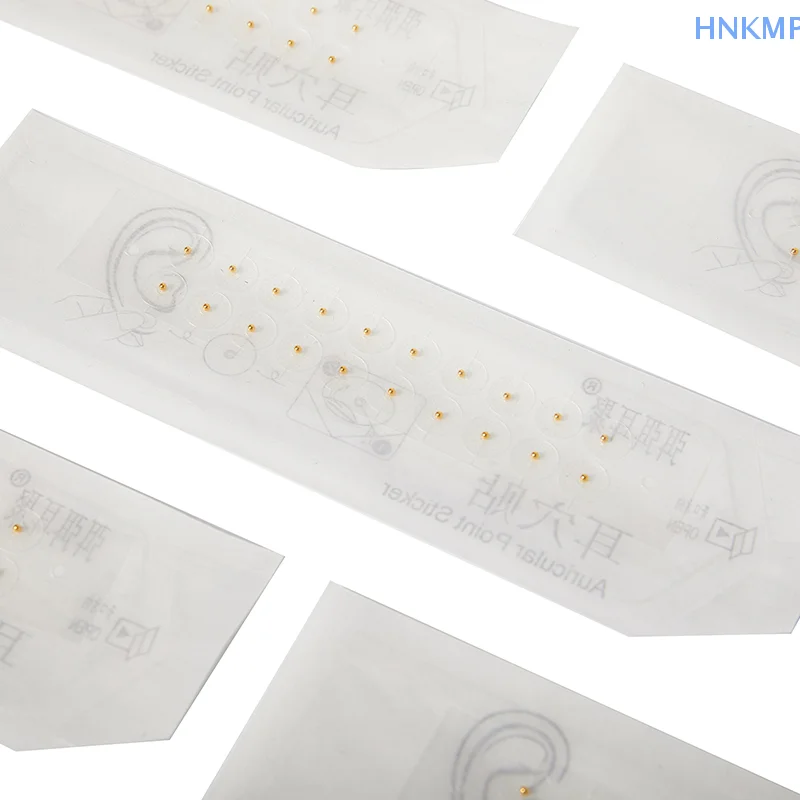 100/200 шт. прозрачные наклейки для ушей стикеры акупунктуры и аурикулы массажные