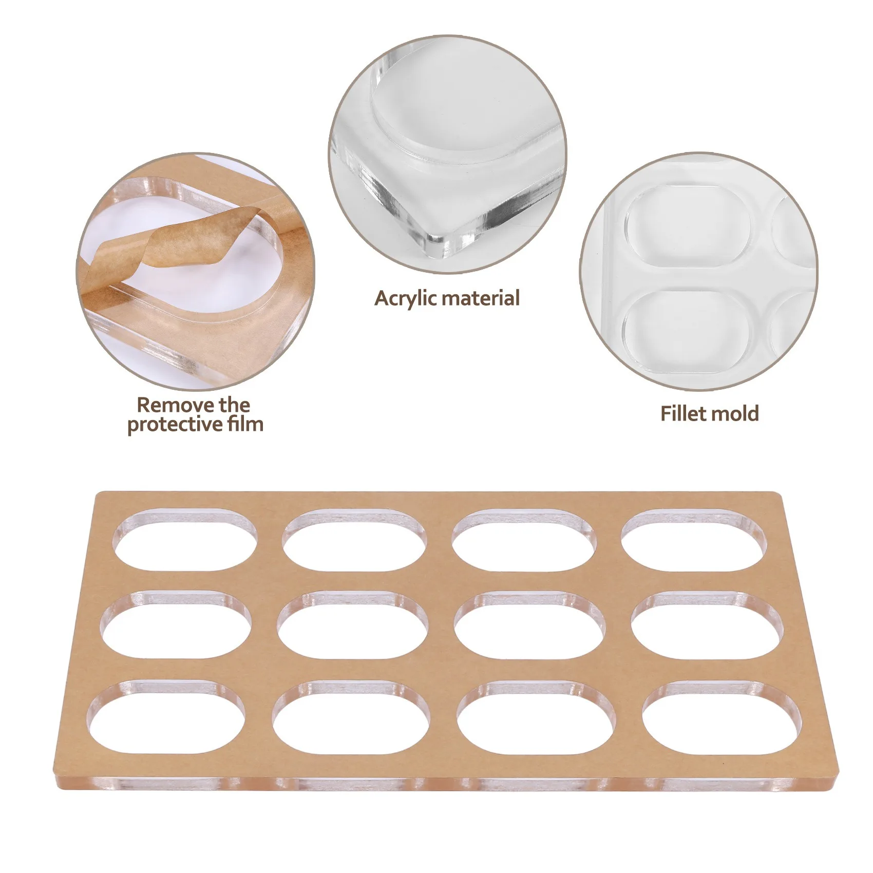 Форма для торта Dacquoise акриловая форма печенья выпечки десертов Makaron японский