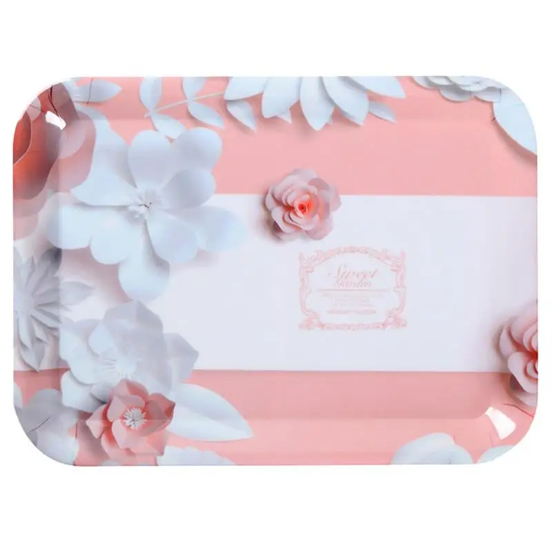 

Serving Tray Resin Serving Tray Desktop Teaware Tray Resin Fruit Tray Household Tray Party Fruit Holder