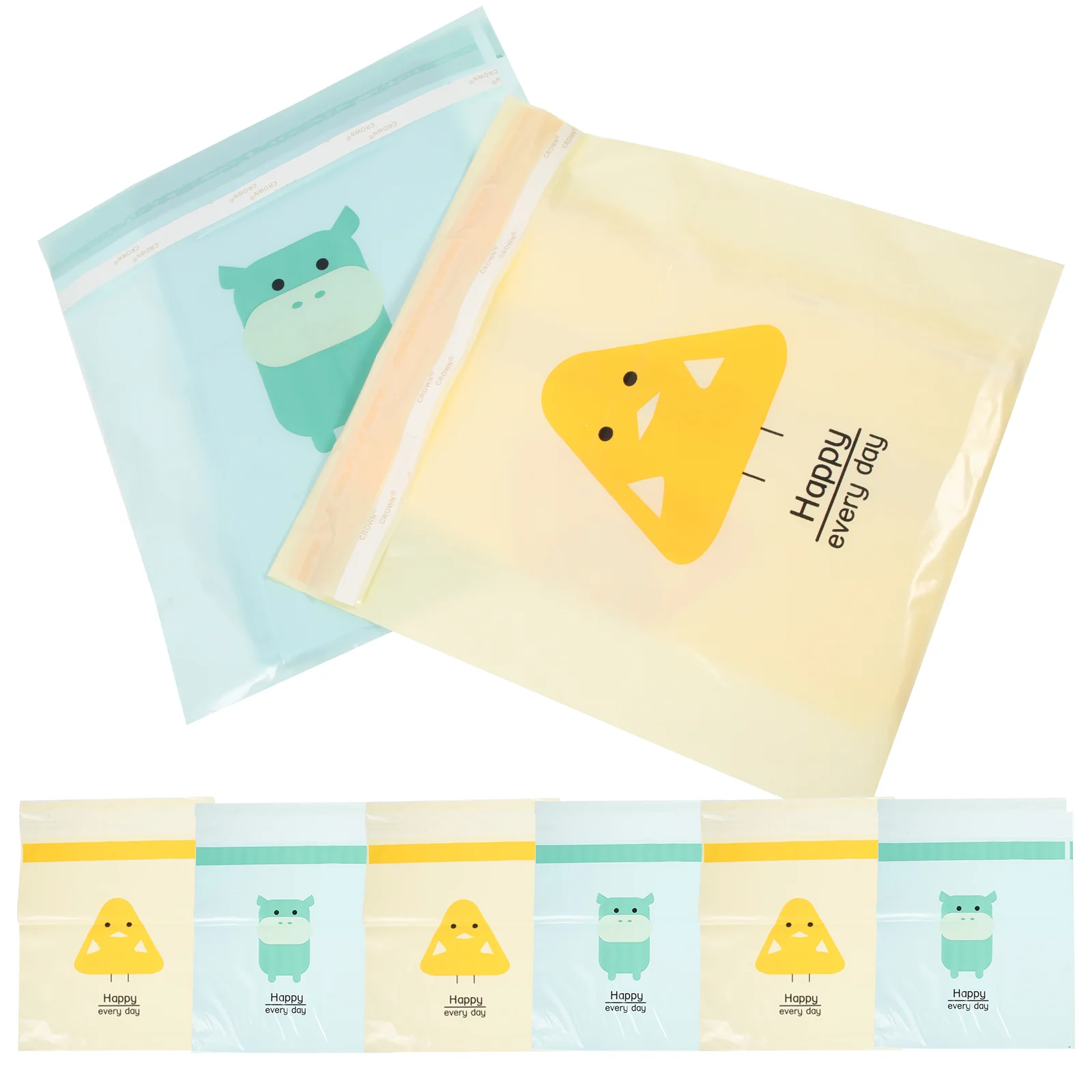 30 шт. самоклеящиеся мешки для мусора