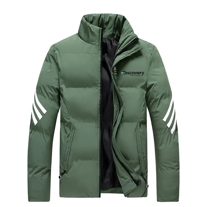 

Мужская теплая куртка на осень и зиму, Повседневная ветрозащитная водонепроницаемая куртка