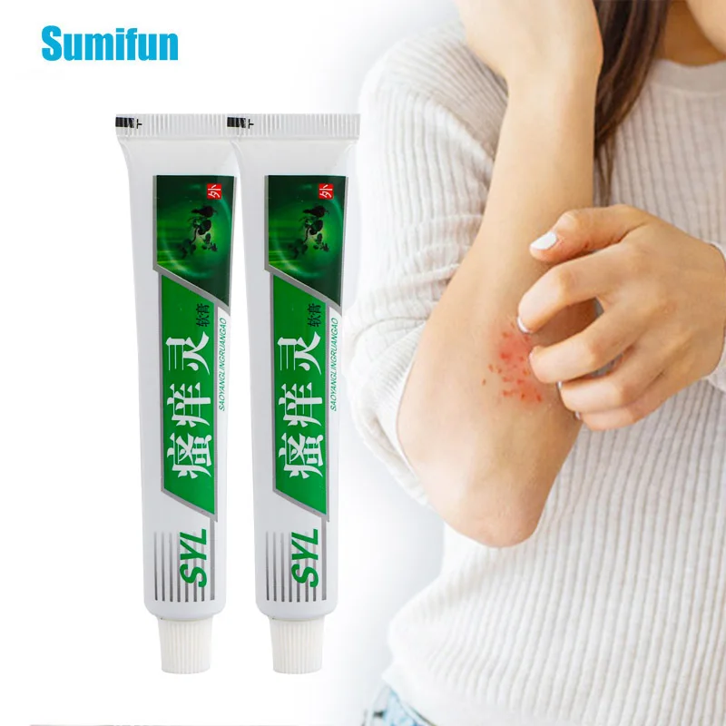 

1Pcs 25g Antibacterial Antipruritic Cream Dermatitis Psoriasis Eczema Treatment Ointment Antifungal Anti Itching Care Plaster