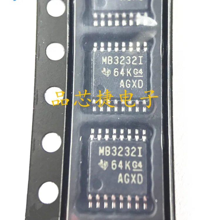 

10 шт. оригинальный новый трансивер MAX3232IPWR MB3232I TSSOP16 RS232 IC чип