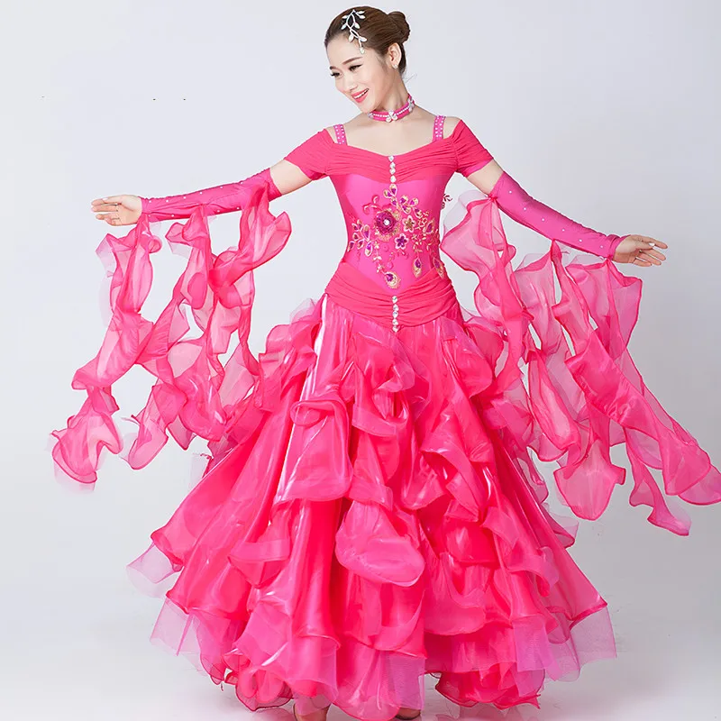 

Standard Dresses for Ballroom Dancing Waltz Modern Dance Dress Ballroom Dance Competition Dresses Social Dance Waltz Tango