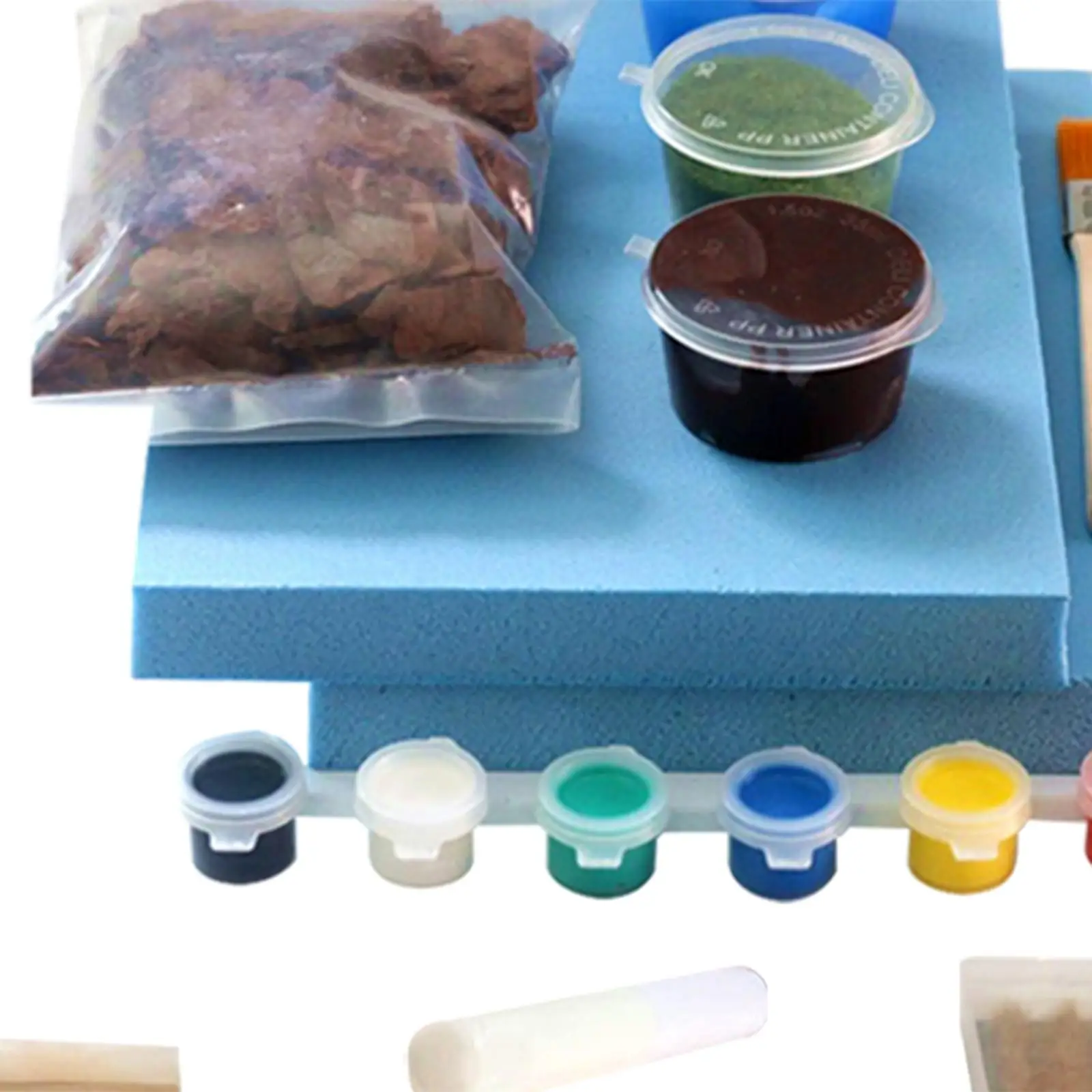 

DIY ландшафт для железной дороги наборы искусственная трава для архитектурной модели