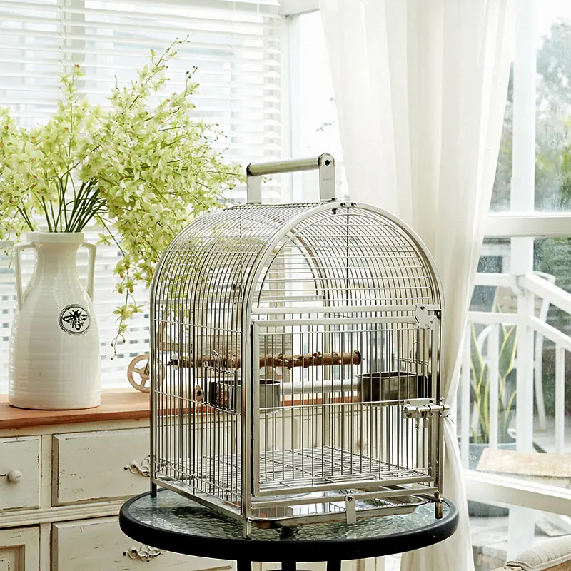 Outdoor Protector Hamster Splash Bird House Metal Small Nido