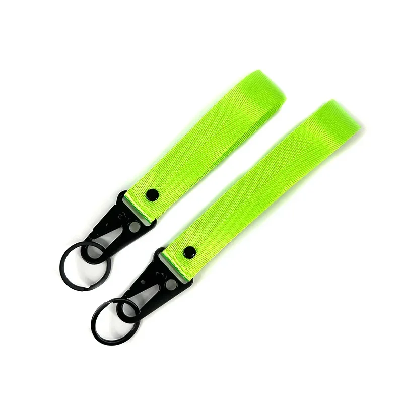 

Лента с логотипом на заказ для мужчин и женщин, мотоциклетный JDM автомобильный брелок для ключей, подвеска, персонализированный нейлоновый брелок с орлиным клювом