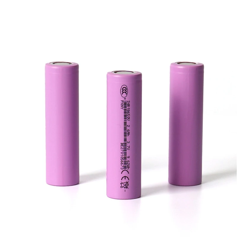 Фото Оригинальный аккумулятор PXNY INR 18650V, реальная емкость 2600 мАч, CDR 3C, 3.7 В, перезаряжаемый, с длительным сроком службы, для фонарика. №4