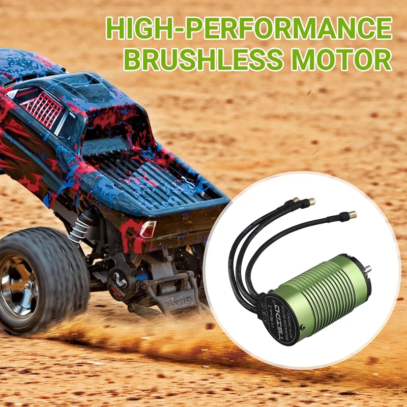 YSIDO 4274 3600KV Бесщеточный двигатель для RC ARRMA TRAXXAS EDF Лодка 1/8 Автомобиль Monster Truck Off Road
