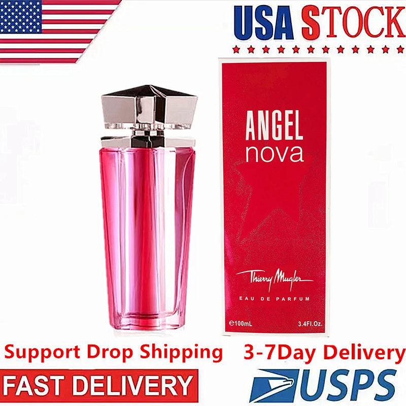 Бесплатная доставка в США в течение 3-7 дней, Женская Парфюмерная вода muggle ANGEL Nova, духи, спрей, Женский долговечный аромат