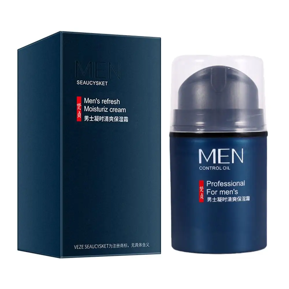 

Refreshing Moisturizing Cream Shrinking Pores Oil Control Balance For Men Of Any Age Anti-aging Anti Wrinkle Day Creamface Cream