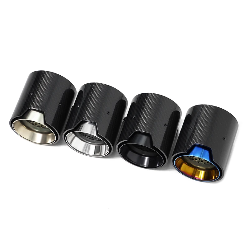 4 шт./лот для BMW M2 M3 M4 F80 F82 F83 F87 Наконечник выхлопной трубы M Performance Выхлопная труба