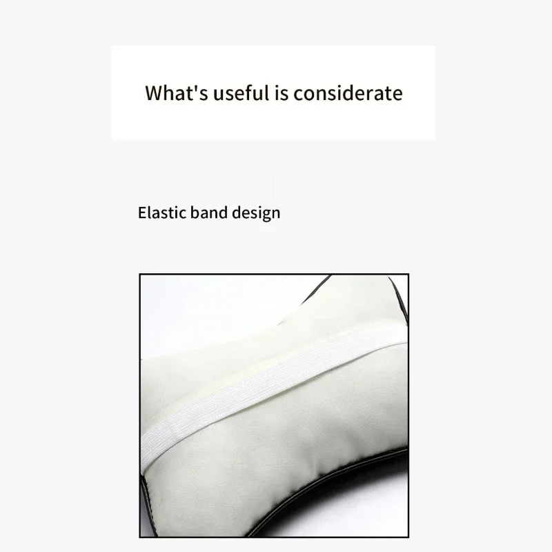 1 шт. вязаные автомобильные подушки из искусственной кожи подголовник подушка