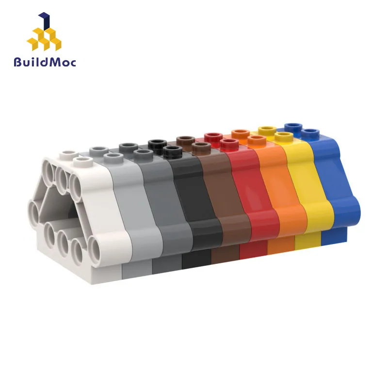 

10PCS MOC Bricks 32333 5x3x1 Bolt Connection Creative Building Block Model Kids DIY tech Brick Parts Best Toys Gifts