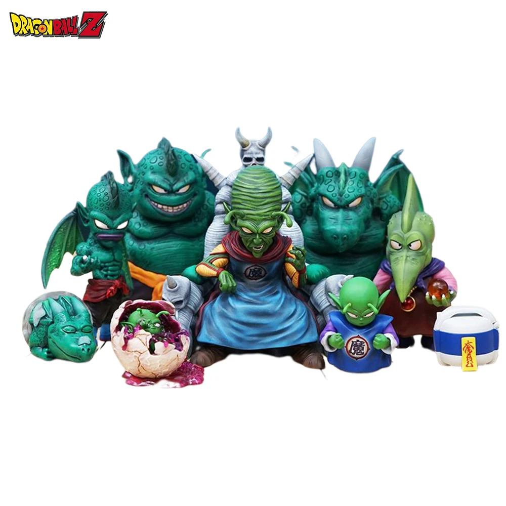 

9pcs Dragon Ball Z Piccolo Anime Figure Piano Cymbal Drum Wcf Piccolo Daimao Figure Pvc Model Statue Collectible Figurines Dolls