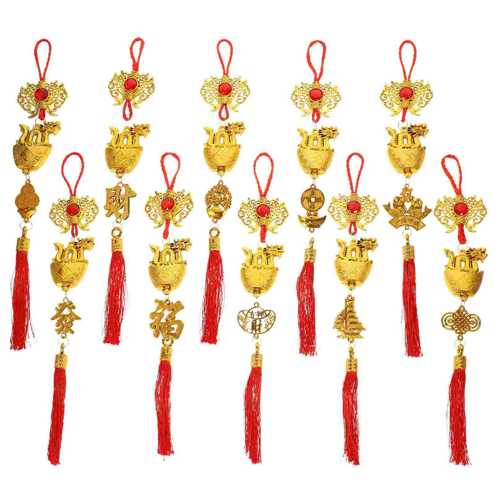 

Bonsai Chinese Pendants New Year Tassel 2024 Decorations Spring Festival Of Dragon